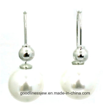 De Buena Calidad y Moda Joyas Perla Pendientes Perla 8mm 6mm Cute Moda Chica Perla Pendientes Mujer E6364